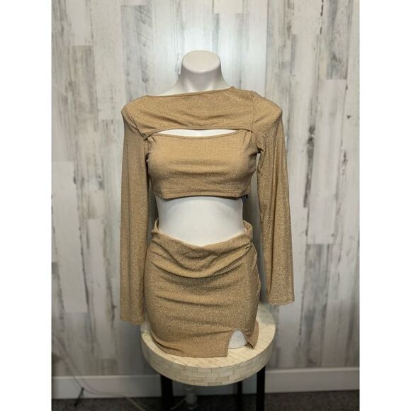 Two piece set gold - Picture 2 of 11